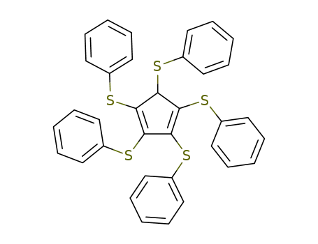 1,2,3,4,5-Pentakis(phenylthio)cyclopentadien