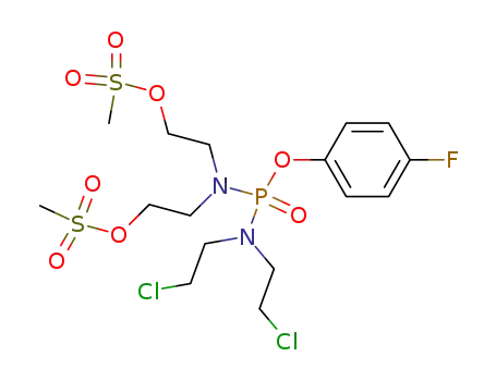 Molecular Structure of 81175-83-9 (C<sub>16</sub>H<sub>26</sub>Cl<sub>2</sub>FN<sub>2</sub>O<sub>8</sub>PS<sub>2</sub>)