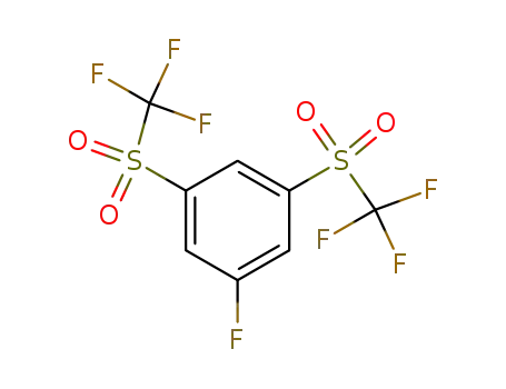 3,5-bis(trifluoromethylsulfonyl)-1-fluorobenzene