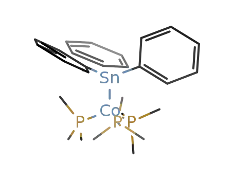 triphenylstannyltris(trimethylphosphane)cobalt