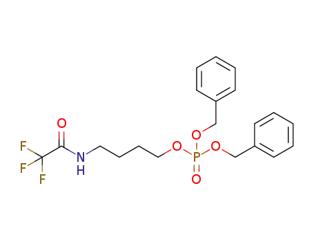 O-(dibenzyloxyphosphoryl)-4-trifluoroacetamido-1-butanol