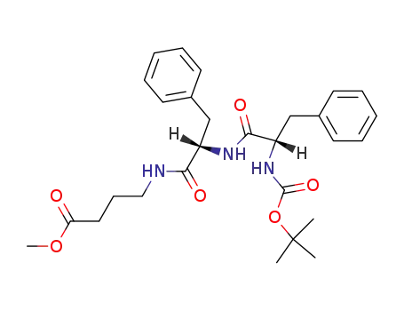Molecular Structure of 143674-07-1 (Boc-Phe-Phe-GABA-OMe)
