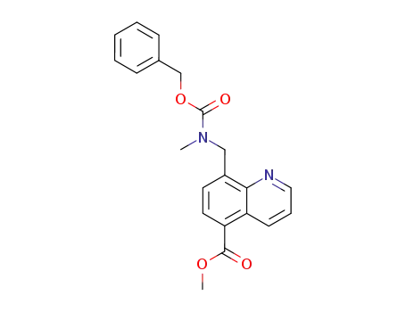 Methyl 8-(N-methyl-N-carbobenzoxy)methylaminoquinoline-5-carboxylate