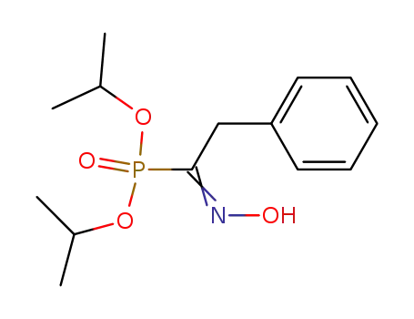 Phosphonic acid, [1-(hydroxyimino)-2-phenylethyl]-, bis(1-methylethyl)
ester