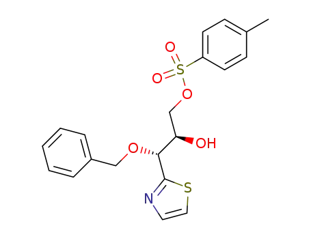 Toluene-4-sulfonic acid (2R,3R)-3-benzyloxy-2-hydroxy-3-thiazol-2-yl-propyl ester