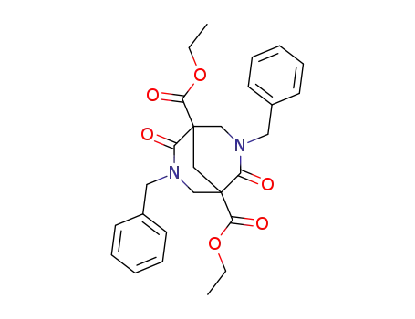 3,7-dibenzyl-1,5-diethoxycarbonyl-3,7-diazabicyclo<3,3,1>nona-2,6-dione