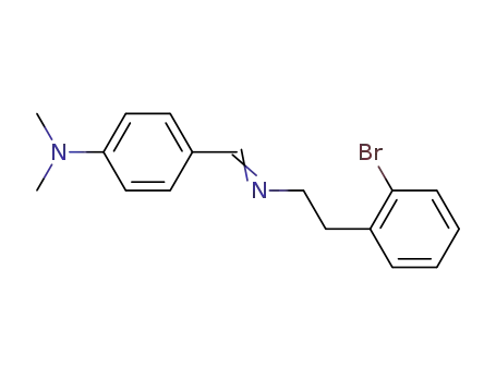 Benzeneethanamine, 2-bromo-N-[[4-(dimethylamino)phenyl]methylene]-