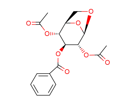 1,6-anhydro-2,4-di-O-acetyl-3-O-benzoyl-β-D-glucopyranose