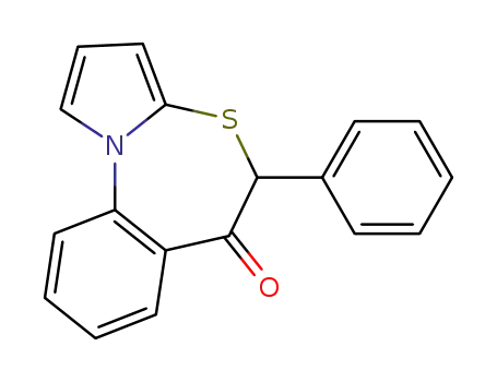 5-phenyl-6-oxopyrrolo<1,2-a><3,1>benzothiazepine