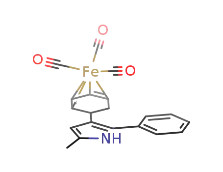 3-[tricarbonyl(2,4-cyclohexadien-1-yl)iron]-5-methyl-2-phenyl-1H-pyrrole