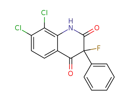 7,8-Dichloro-3-fluoro-2-hydroxy-3-phenylquinolin-4(3H)-one