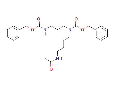 {3-[(4-Acetylamino-butyl)-benzyloxycarbonyl-amino]-propyl}-carbamic acid benzyl ester