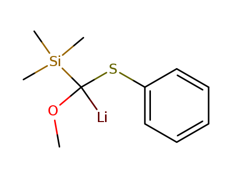 Lithium, [methoxy(phenylthio)(trimethylsilyl)methyl]-