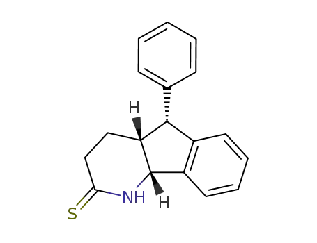 (4aR,5R,9bR)-5-Phenyl-1,3,4,4a,5,9b-hexahydro-indeno[1,2-b]pyridine-2-thione