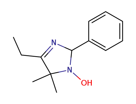 1H-Imidazole, 4-ethyl-2,5-dihydro-1-hydroxy-5,5-dimethyl-2-phenyl-