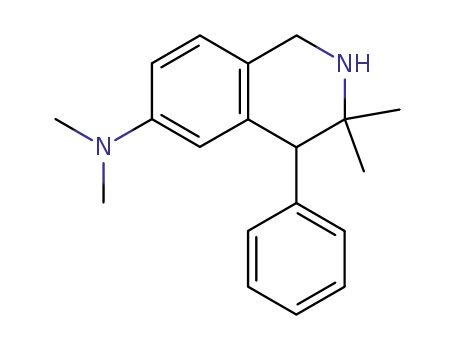 6-Isoquinolinamine, 1,2,3,4-tetrahydro-N,N,3,3-tetramethyl-4-phenyl-