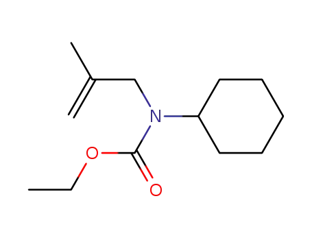 Carbamic acid, cyclohexyl(2-methyl-2-propenyl)-, ethyl ester