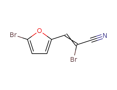 β-(5-Brom-fur-2-yl)-α-bromacrylonitril