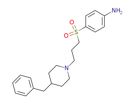 Benzenamine, 4-((3-(4-(phenylmethyl)-1-piperidinyl)propyl)sulfonyl)-