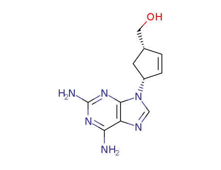 Abacavir Related Compound A (20 mg) ([4-(2,6-diamino-9H-purin-9-yl)cyclopent-2-enyl]methanol)