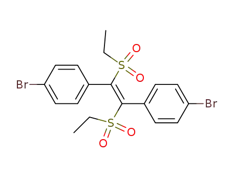trans-1,2-bis(ethylsulphonyl)-1,2-bis(4'-bromophenyl)ethylene