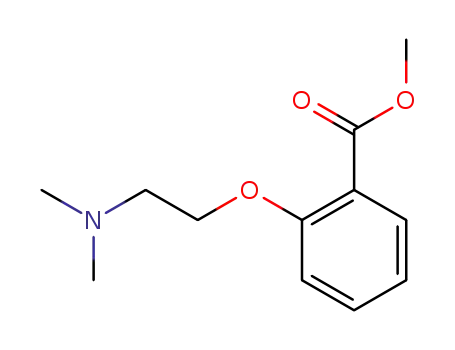 Molecular Structure of 18167-29-8 (METHYL 2-[2-(DIMETHYLAMINO)ETHOXY]BENZOATE 97)