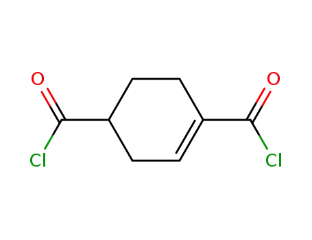 Molecular Structure of 4806-86-4 (1-Cyclohexene-1,4-dicarbonyl chloride (7CI,8CI))