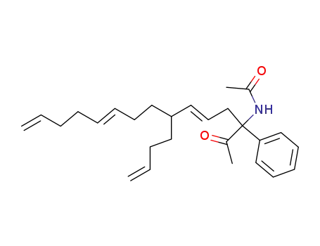 N-((3E,8E)-1-Acetyl-5-but-3-enyl-1-phenyl-trideca-3,8,12-trienyl)-acetamide