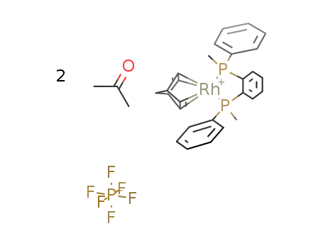 (R,R)-(-)-[NBDRHDIPHOS] HEXAFLUOROPHOSPHATE, COMPLEX WITH ACETONE