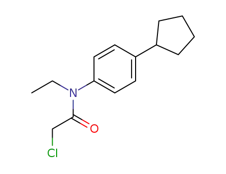 Acetamide, 2-chloro-N-(4-cyclopentylphenyl)-N-ethyl-