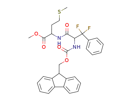 N-9-fluorenylmethyloxycarbonyl-DL-3,3-difluoro-phenylalanyl-L-methionyl methyl ester