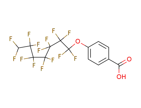 4-(1,1,2,2,3,3,4,4,5,5,6,6,7,7-Tetradecafluoro-heptyloxy)-benzoic acid