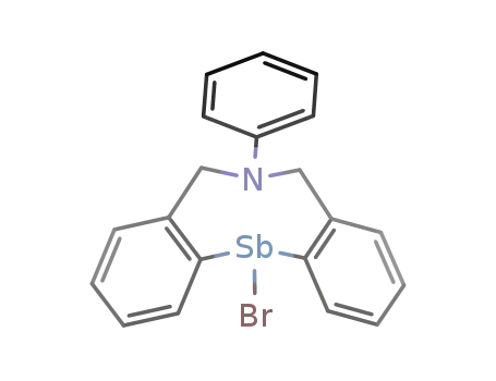12-bromo-N-phenyl-5,6,7,12-tetrahydrodibenz[c,f][1,5]azastibocine