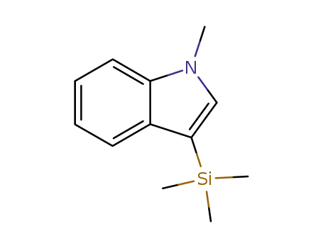 Molecular Structure of 96694-00-7 (1-methyl-3-trimethylsilylindole)