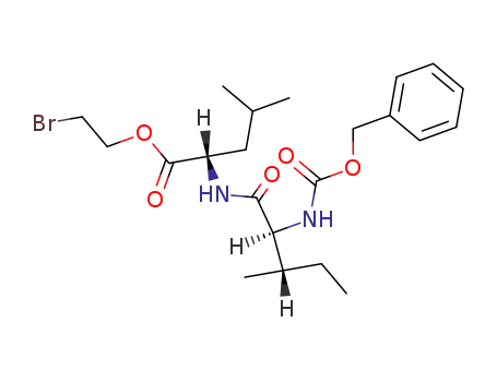 L-Leucine, N-[N-[(phenylmethoxy)carbonyl]-L-isoleucyl]-, 2-bromoethyl
ester