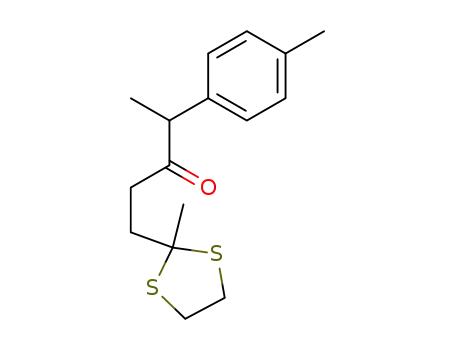 6,6-(ethylenedithio)-2-p-tolylheptan-3-one