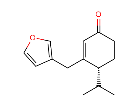 (-)-3-[(3-Furanyl)methyl]-4-(1-methylethyl)-2-cyclohexen-1-one