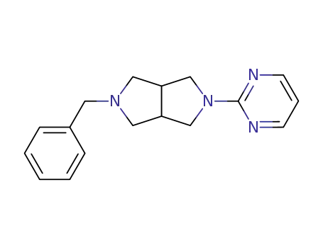 octahydro-2-benzyl-5-(2-pyrimidinyl)pyrrolo<3,4-c>pyrrole