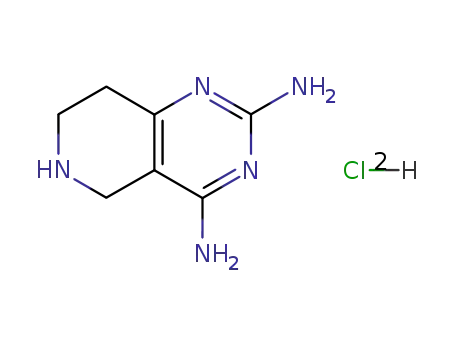 2,4-diamino-5,6,7,8-tetrahydropyrido<4,3-d>pyrimidine dihydrochloride