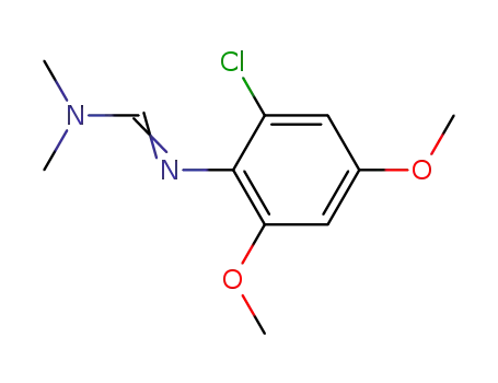 Methanimidamide, N'-(2-chloro-4,6-dimethoxyphenyl)-N,N-dimethyl-