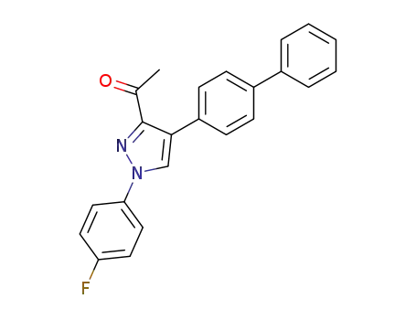 1-[4-Biphenyl-4-yl-1-(4-fluoro-phenyl)-1H-pyrazol-3-yl]-ethanone