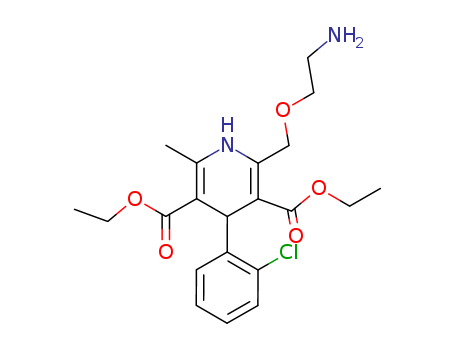 diethyl 2-((2-aminoethoxy)methyl)-4-(2-chlorophenyl)-6-methyl-1,4-dihydropyridine-3,5-dicarboxylate