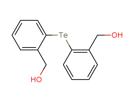 Molecular Structure of 77446-41-4 ((tellanyldibenzene-2,1-diyl)dimethanol)