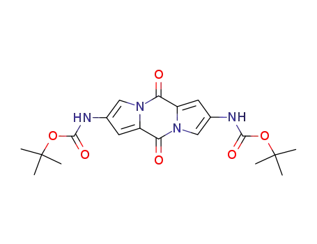 (7-tert-Butoxycarbonylamino-5,10-dioxo-5H,10H-dipyrrolo[1,2-a;1',2'-d]pyrazin-2-yl)-carbamic acid tert-butyl ester