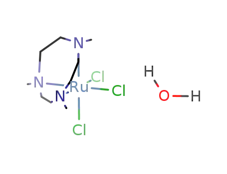 {(1,4,7-trimethyl-1,4,7-triazacyclononane)RuCl<sub>3</sub>}*H<sub>2</sub>O