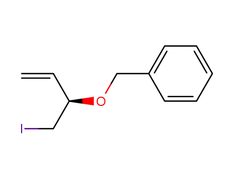Molecular Structure of 124909-04-2 ((S)-2-O-BENZYL-1-IODO-3-BUTENE)