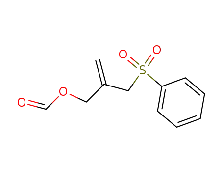 Formic acid 2-benzenesulfonylmethyl-allyl ester