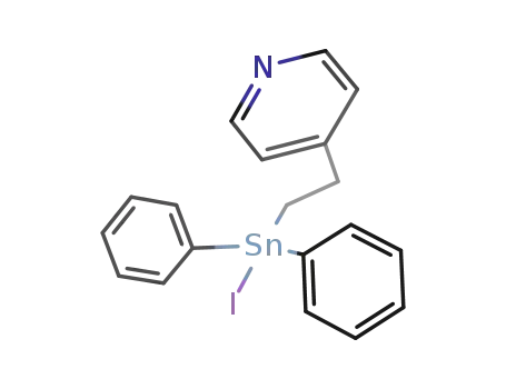 Pyridine, 4-[2-(iododiphenylstannyl)ethyl]-