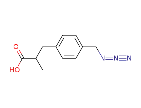 2-<p-(Azidomethyl)-benzyl>-propionic acid