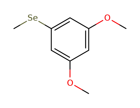 Molecular Structure of 105230-55-5 (Benzene, 1,3-dimethoxy-5-(methylseleno)-)